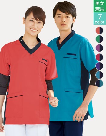 Whiselスクラブ白衣(01-wh11685)