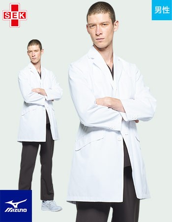 Mizunoドクターコート白衣(31-mz0025)