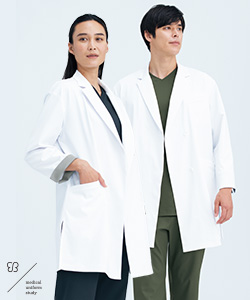 最新ドクターコート白衣 UM101