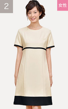 26-E3110 シロタ看護師ワンピース