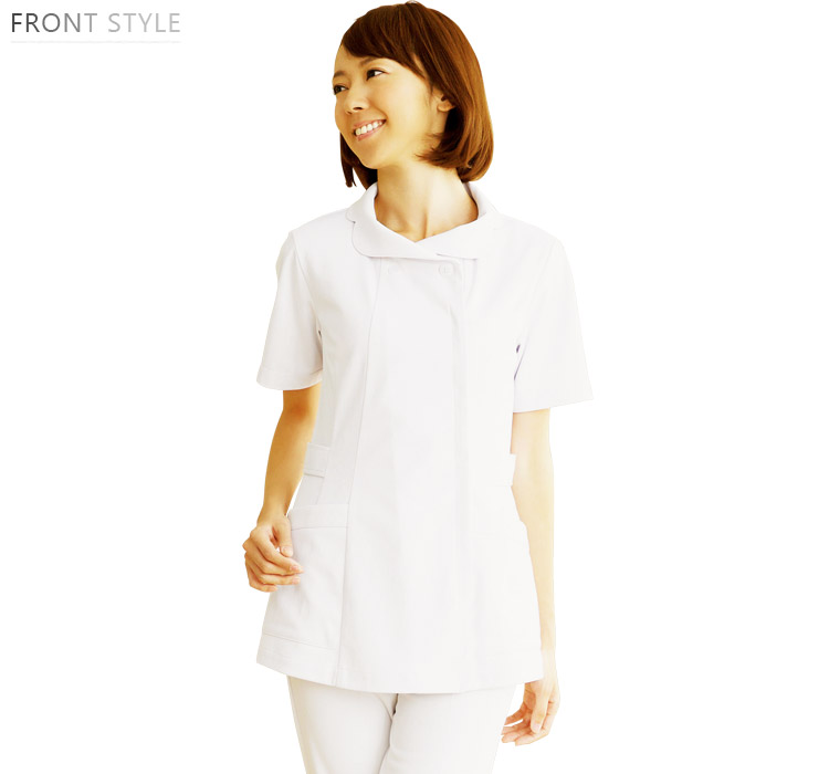 レディースチュニック wh11301のフロントスタイルモデル