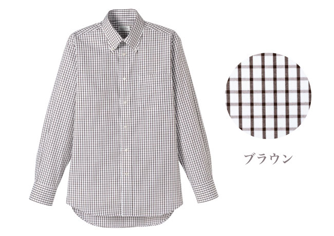 チェックシャツ[男女兼用]34-FB4506Uのカラーバリエーション2
