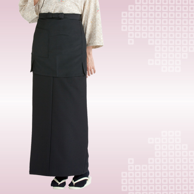 着物(スカート)[女性]　ブラック(33-OD221)