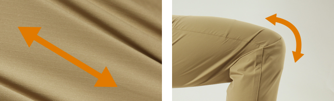 制電パンツ(03-1903) どんな動きも自由自在！