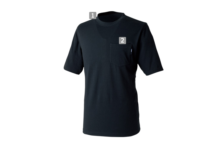 ドライハニカムショートスリーブTシャツ(08-2165)の商品詳細