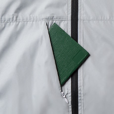 胸ファスナーポケット