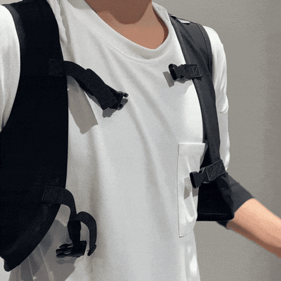 Wバックルで超フィット