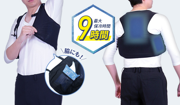 保冷剤ベスト(20-26535s)