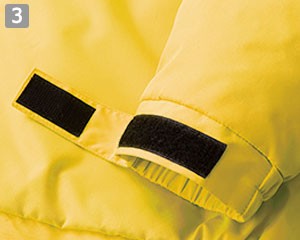 軽防寒ジャンパー(20-54227)の商品詳細「袖マジックテープ」