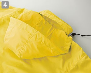 軽防寒ジャンパー(20-54227)の商品詳細「収納式フード」