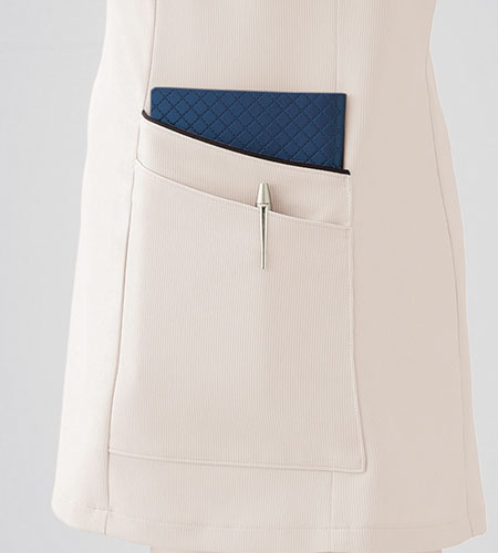 大容量2重ポケット