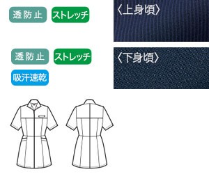なめらかで肌触りの良い生地