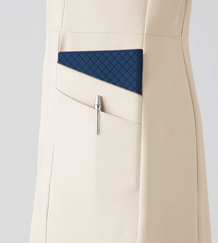 大容量2重ポケット