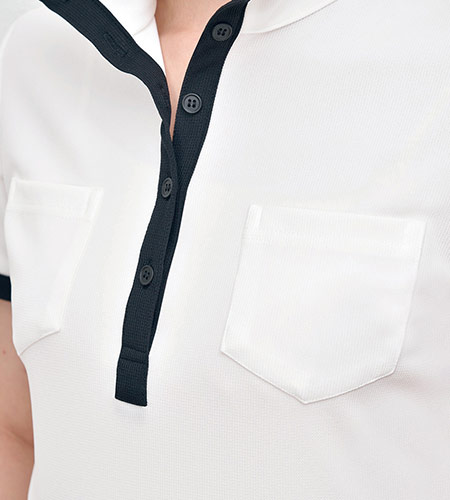 両胸ポケットの図