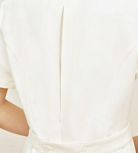 背中心ボックスプリーツ画像