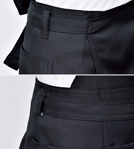 ベルトループ&通し穴画像