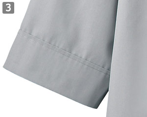 袖口がじゃまにならない七分袖