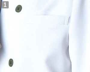 コックシャツ/七分袖[男女兼用