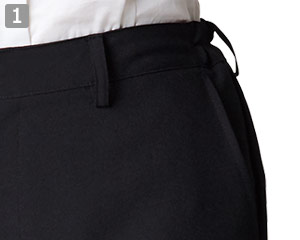 パンツのポイント①両脇ポケット
