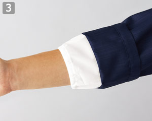 和風シャツ/オープンカラー(31-AS8512)の商品詳細「袖口ネット」