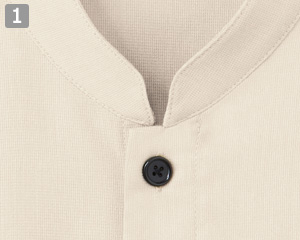 七分袖和風シャツ(31-AS9200)の商品詳細「比翼仕立て」