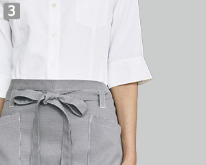 七分袖ブラウス(31-BL6816)の商品詳細「実用的な七分袖」