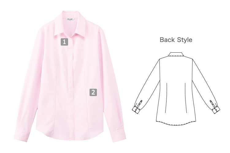 長袖ブラウス(31-BL8527)の商品詳細