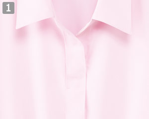 長袖ブラウス(31-BL8527)の商品詳細「比翼ボタン」