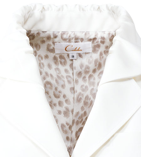 背裏ヒョウ柄仕様