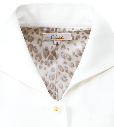 背裏ヒョウ柄仕様