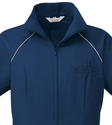 左胸ポケット&前ファスナー