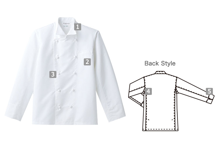 ウィングカラーコックコート(31-DN6434)のおすすめポイント