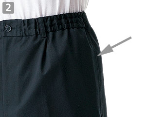 パンツ(31-DN6861)の商品詳細「両脇ポケット」