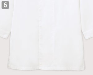 八分袖白衣(31-DN8906)の商品詳細「ノーポケット」