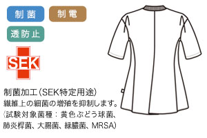 サラッと軽い着心地