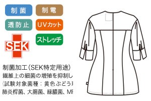 サラッと軽い着心地