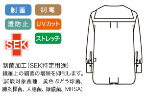 サラッと軽い着心地