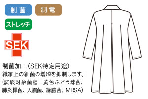 サラッと軽い着心地