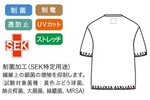 サラッと軽い着心地