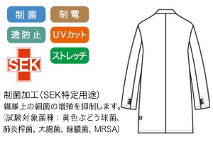 サラッと軽い着心地