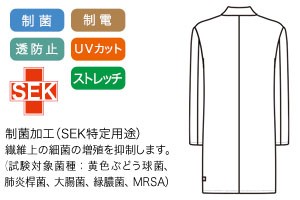 サラッと軽い着心地