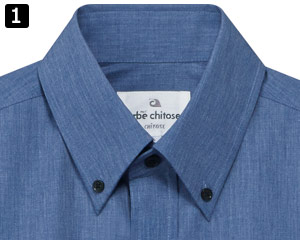 ボタンダウンシャツ/長袖[男女兼用