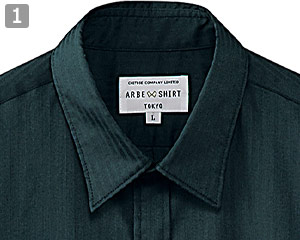 シャツ(半袖)(31-EP8532)の商品詳細「小さめの襟」