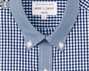 半袖ボタンダウンシャツ(31-EP8534)の商品詳細「ボタンダウンカラー」