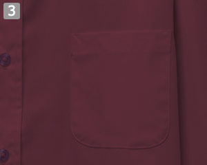 長袖シャツ(31-EP8600)の商品詳細「左胸ポケット」