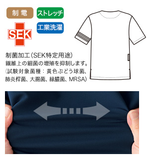 全方向に伸びる、柔軟性あるストレッチ