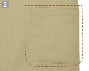 甚平(31-G9216)の商品詳細「左腰ポケット」