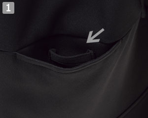 ワンピース(31-MK0030)の商品詳細「ネームループ付き左胸ポケット」