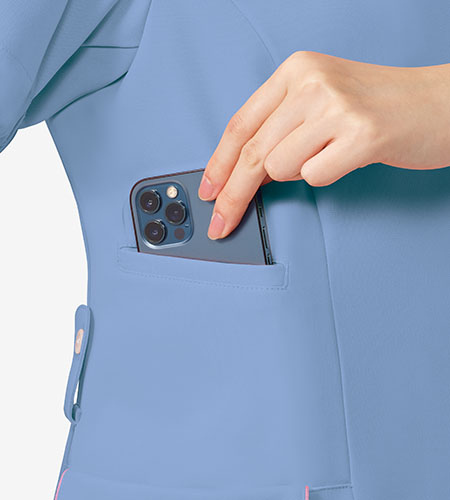 右脇スマホポケット