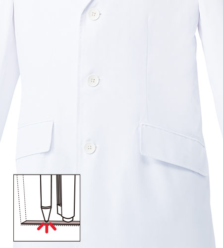 MIZUNOメンズドクターコート[男性用](31-MZ0025) | チトセ株式